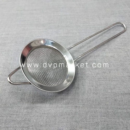 Dụng cụ rây lọc - Viền tròn - Inox