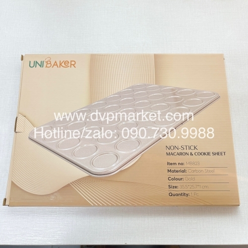 Unibaker - Khay nướng bánh Macaron 35 ô - MB823