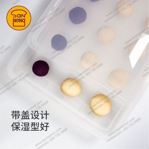 Sanneng SN4657 - SN4656 - Hộp nhựa đựng bánh kèm nắp