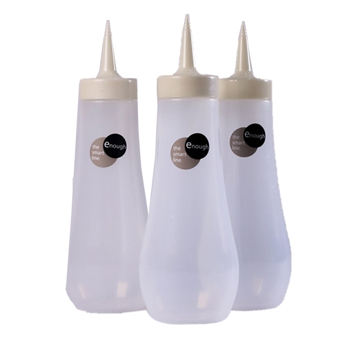 Bình nhựa đựng sốt - Nhật - Trắng (360ml)