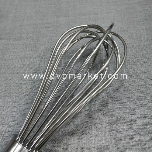 Phới lồng đánh trứng - Inox - Dày trung (30cm)
