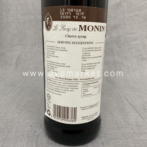 Syrup Monin Cherry 700Ml