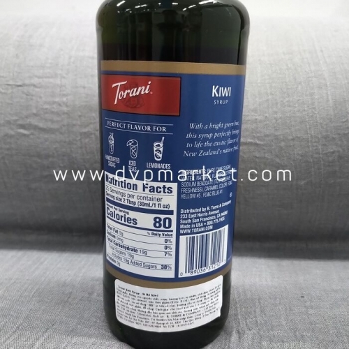 Syrup Torani Kiwi 750ml