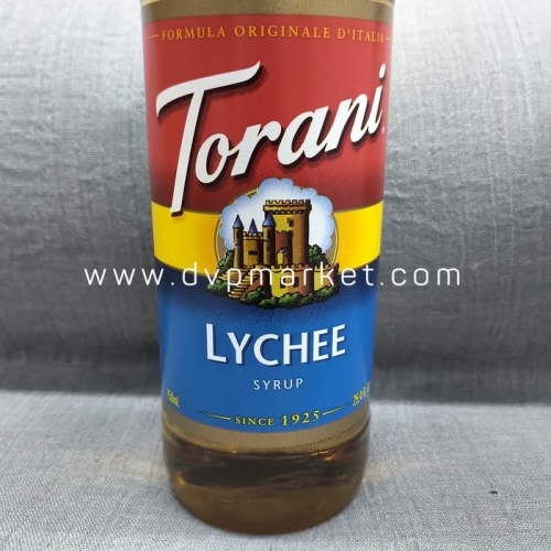 Syrup Torani Lychee 750ml - Vải