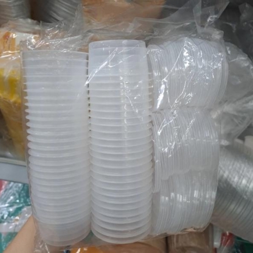 Hũ nhựa làm bánh flan nhỏ (Lốc 50c)