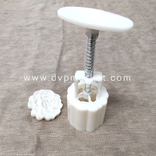 Khuôn nhấn TT lò xo 50g-70g 1 mặt hoa hồng 2019