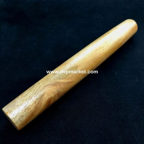 Cây cán bột cầm tay - Gỗ - Không tay cầm - Size trung