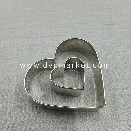 Khuôn Mousse Tim 3x7cm (INOX 304)