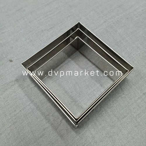 Khuôn Mousse Vuông 3x8cm (INOX 304)