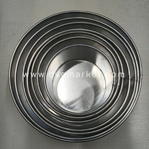 Khuôn Tròn Rời 8x12cm