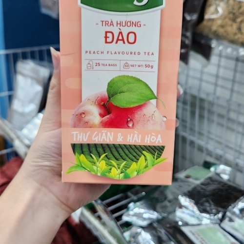 Cozy - Trà túi lọc - Đào - 50g (25 túi x 2g)