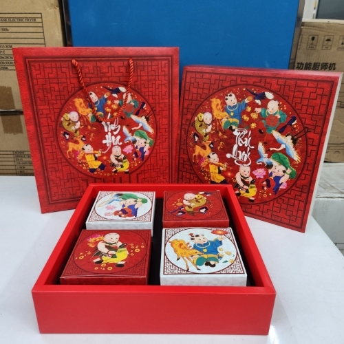 Set 05 bộ túi hộp TT 4B 150-250g Đông Hồ 2024