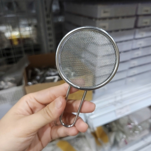 Dụng cụ rây bột mini cán inox