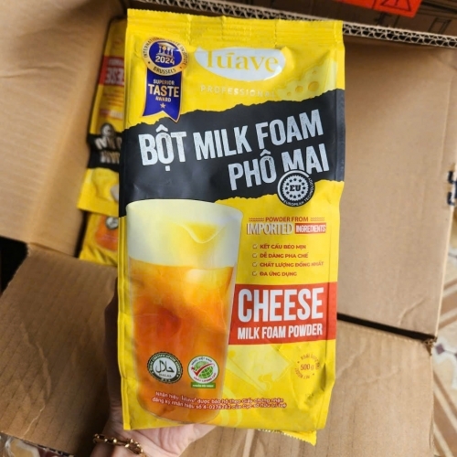 Bột Milk foam Luave 500g - Phô Mai
