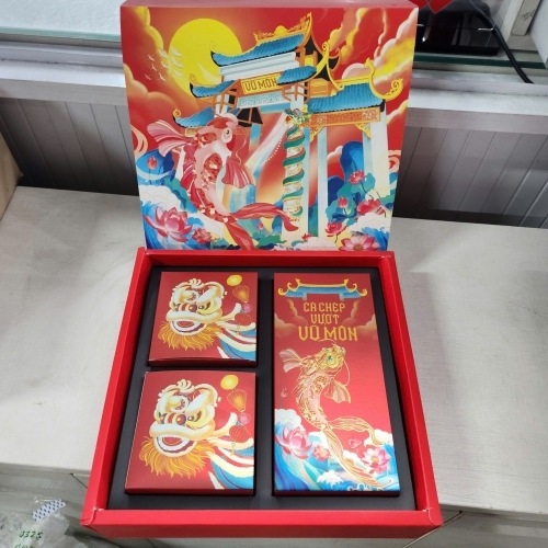 Set 5 bộ túi hộp TT 4 bánh 150-250g Vũ Môn 2022