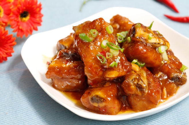 món sườn hấp dẫn