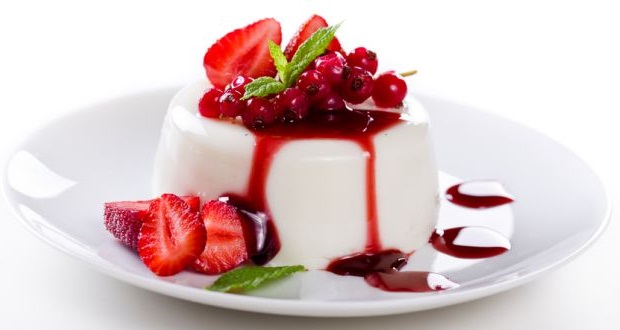 Bánh panna cotta mềm mịn