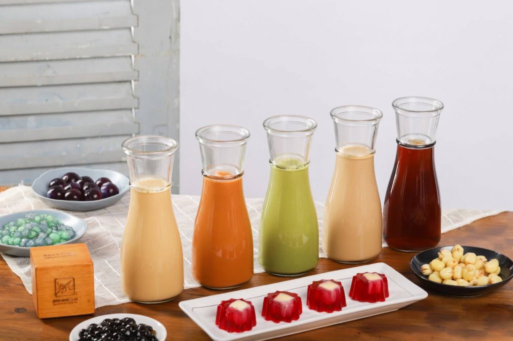 Pha trà sữa bằng bột béo 