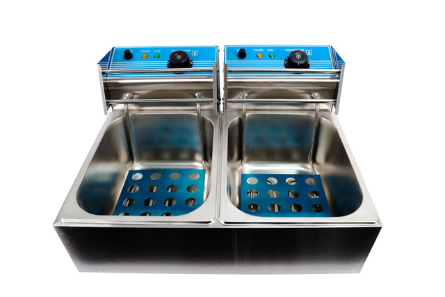 bếp chiên nhúng điện 2 ngăn